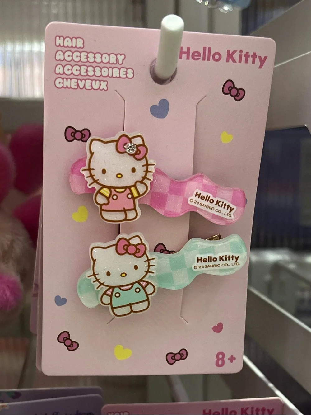 Hello kitty hair clips